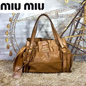 Miu Miu Peggy Bow Handbag